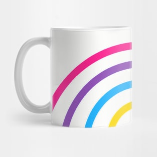 Bi Pan Solidarity Rainbow Mug